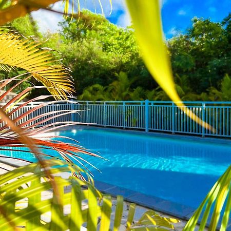 Magnifique Appartement Fleurs Caraibes - 6 Personnes En Residence Avec Piscine Privee - Sainte Anne Экстерьер фото