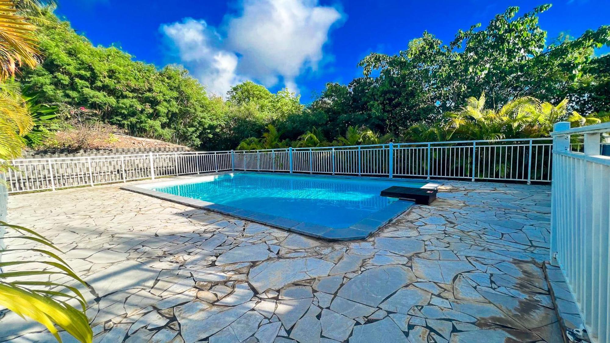 Magnifique Appartement Fleurs Caraibes - 6 Personnes En Residence Avec Piscine Privee - Sainte Anne Экстерьер фото